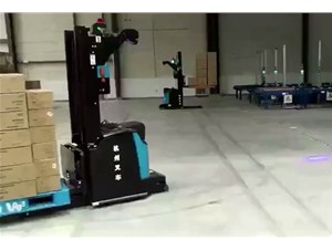 杭叉AGV叉車(chē)進(jìn)駐阿里菜鳥(niǎo)物流